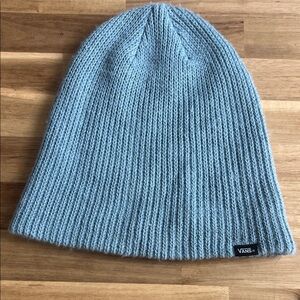 Vans Pale Blue Ribbed Knit Beanie